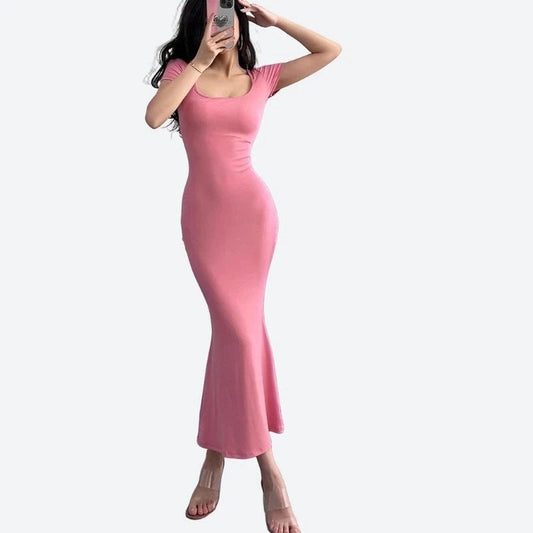 Elegant Bodycon Evening Maxi Dresses