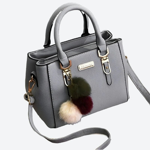 Elegant Chic Leather Handbags with Charm