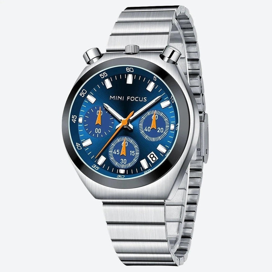 Elegant Chronograph Stainless Steel Watches