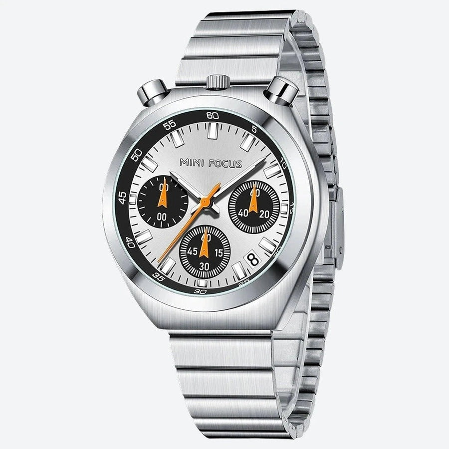 Elegant Chronograph Stainless Steel Watches