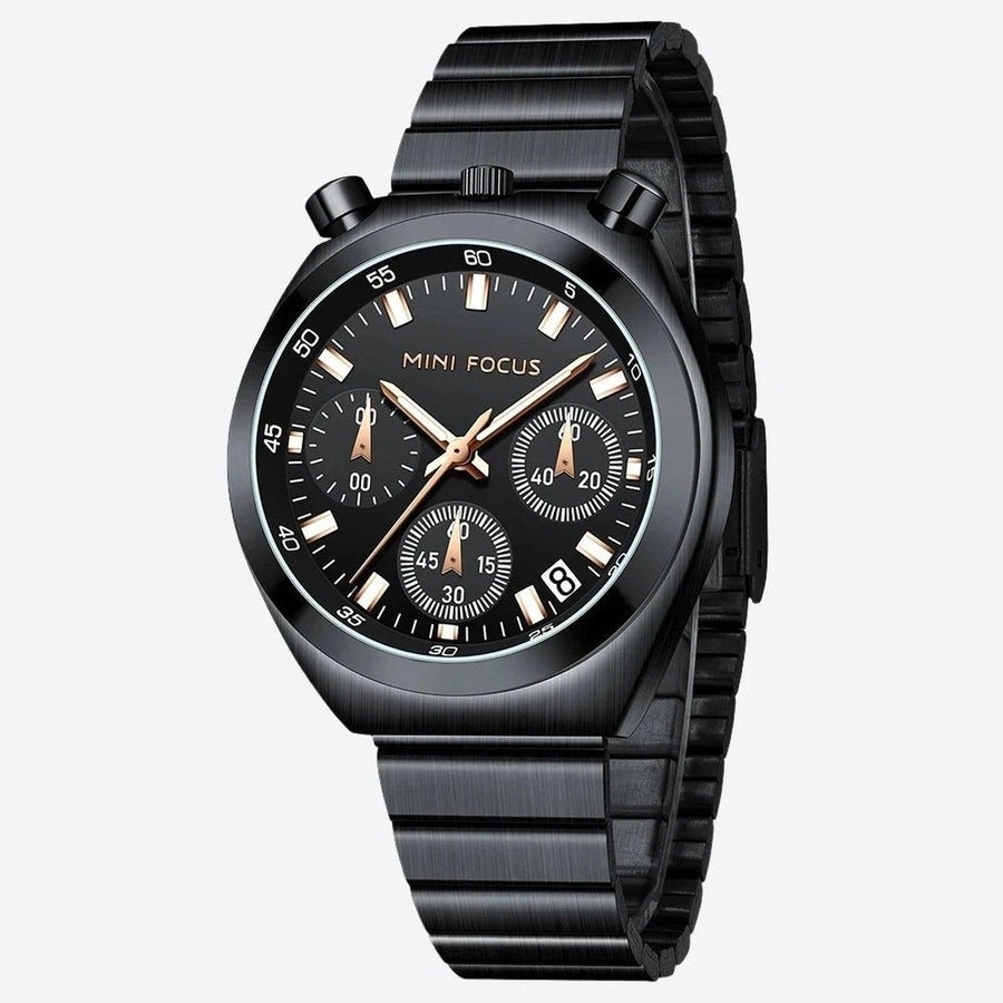 Elegant Chronograph Stainless Steel Watches