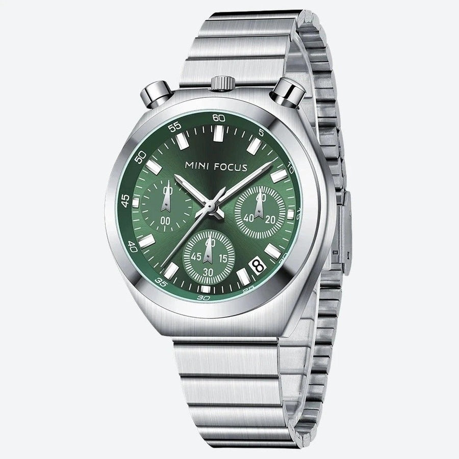 Elegant Chronograph Stainless Steel Watches