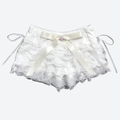 Elegant Lacy Comfortable Sleep Shorts