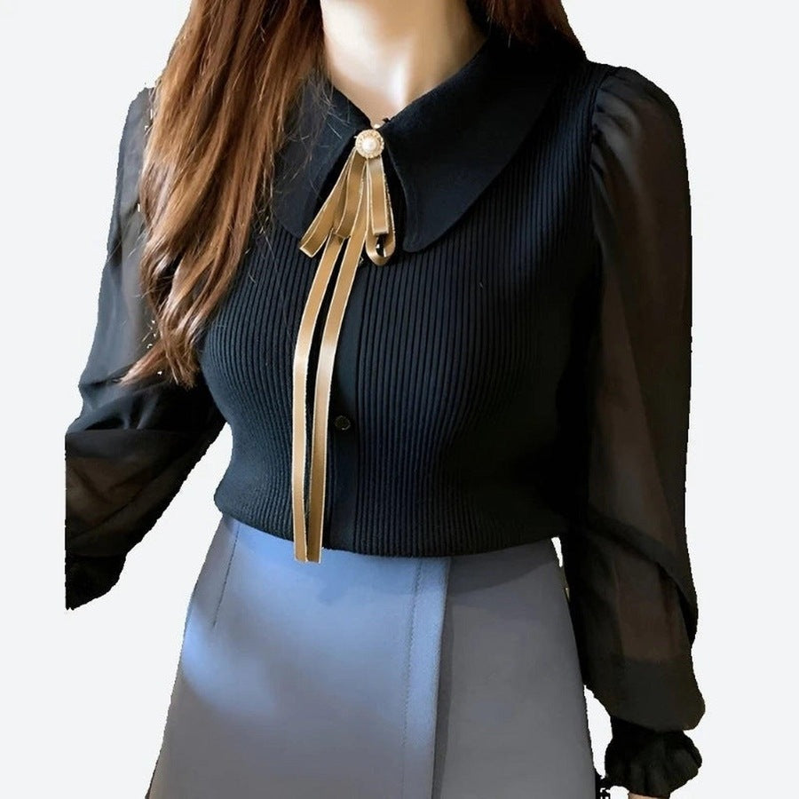 Elegant Puff Sleeve Blouses