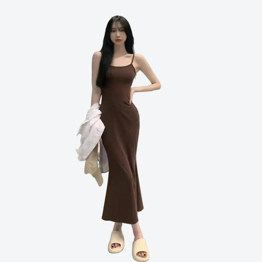 Elegant Sleeveless Bodycon Maxi Dresses