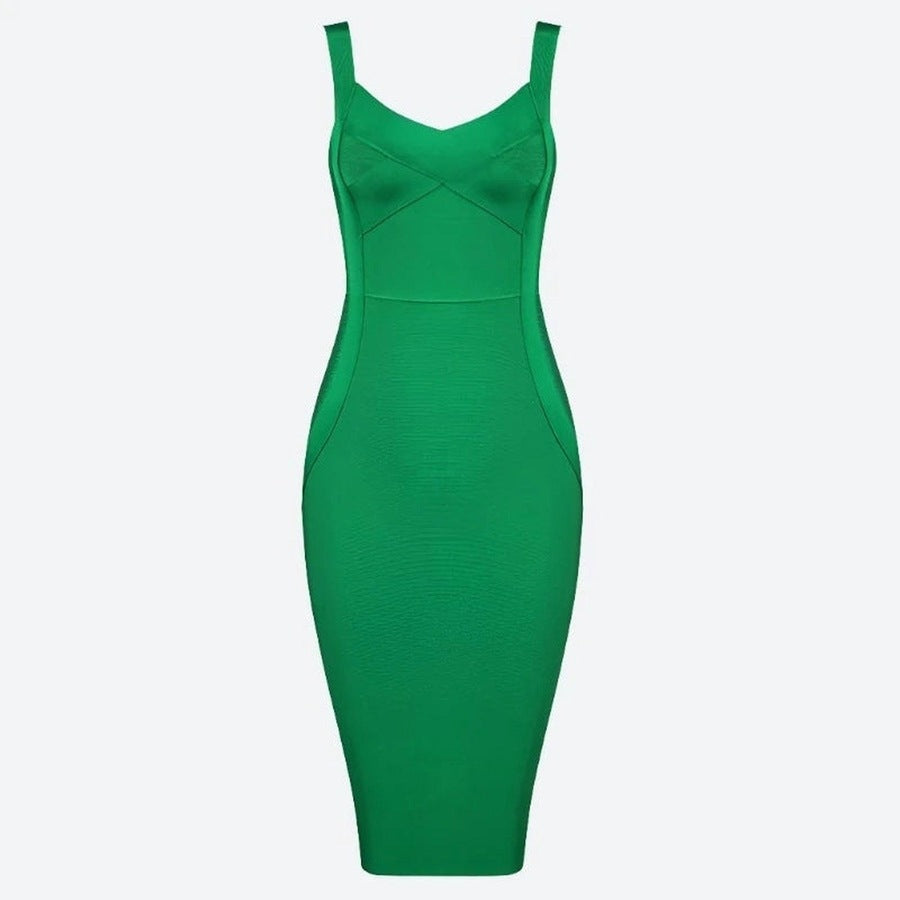 Elegant Slim-Fit Sleeveless Bodycon Dresses