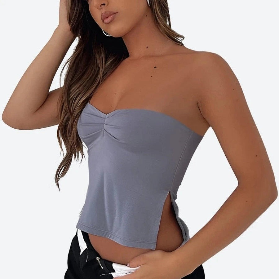 Elegant Sweetheart Neckline Tube Tops