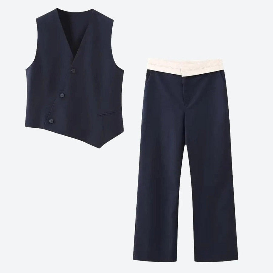 Elegant Tailored Vest and Pants Sets