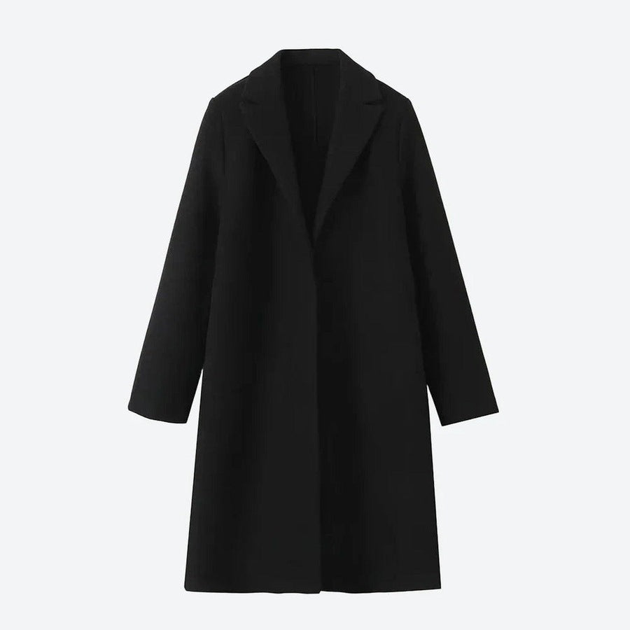 Elegant Tailored Wool Blend Overcoats