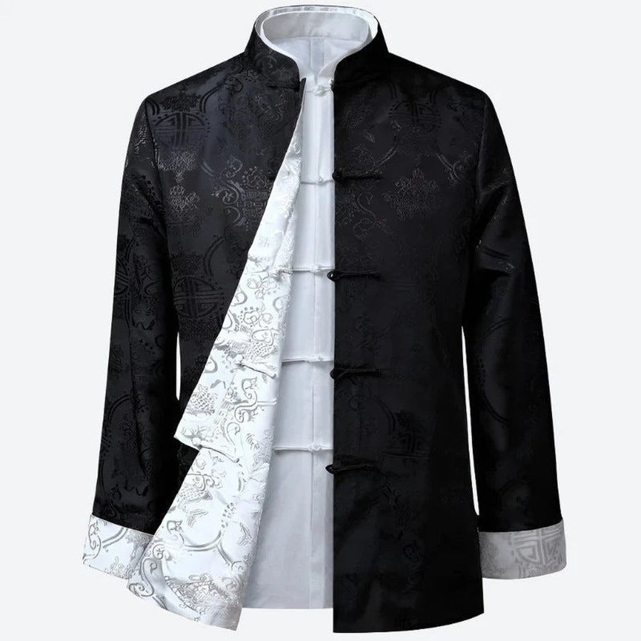 Elegant Traditional Embroidered Mandarin Jackets