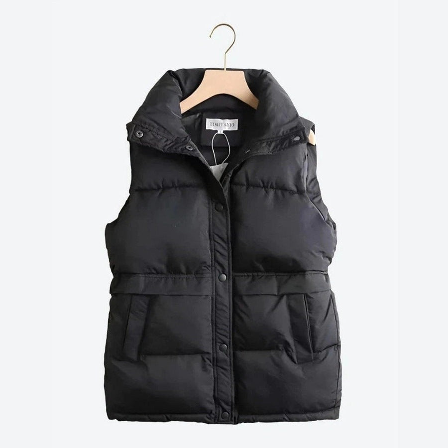 Fashionable Padded Sleeveless Vests