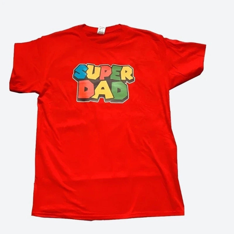 Fun Super Dad Graphic T-Shirts