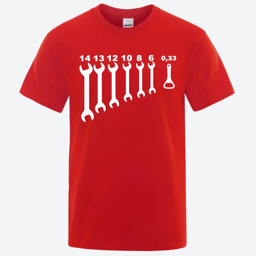 Funny Wrench and Bottle Opener T-Shirts