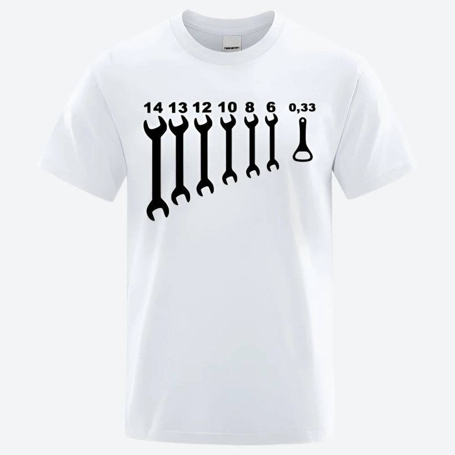 Funny Wrench and Bottle Opener T-Shirts