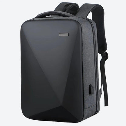 Geometric Anti-Theft USB Charging Backpacks