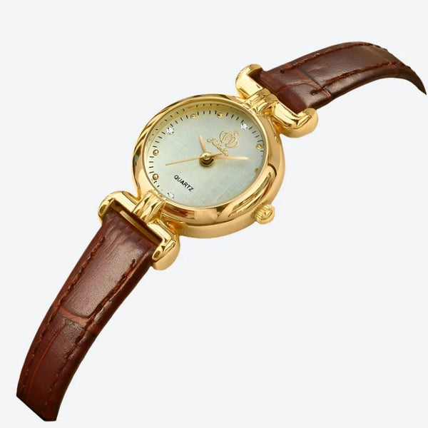 Gold Mesh Band Quartz Watches