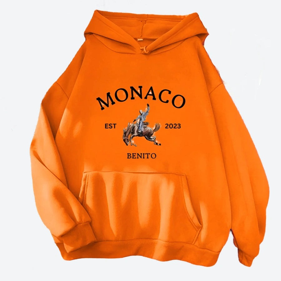 Graphic Oversized Cozy Pullover Hoodies