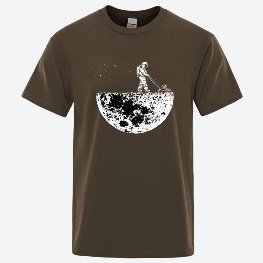 Humorous Astronaut Moon Graphic T-Shirts