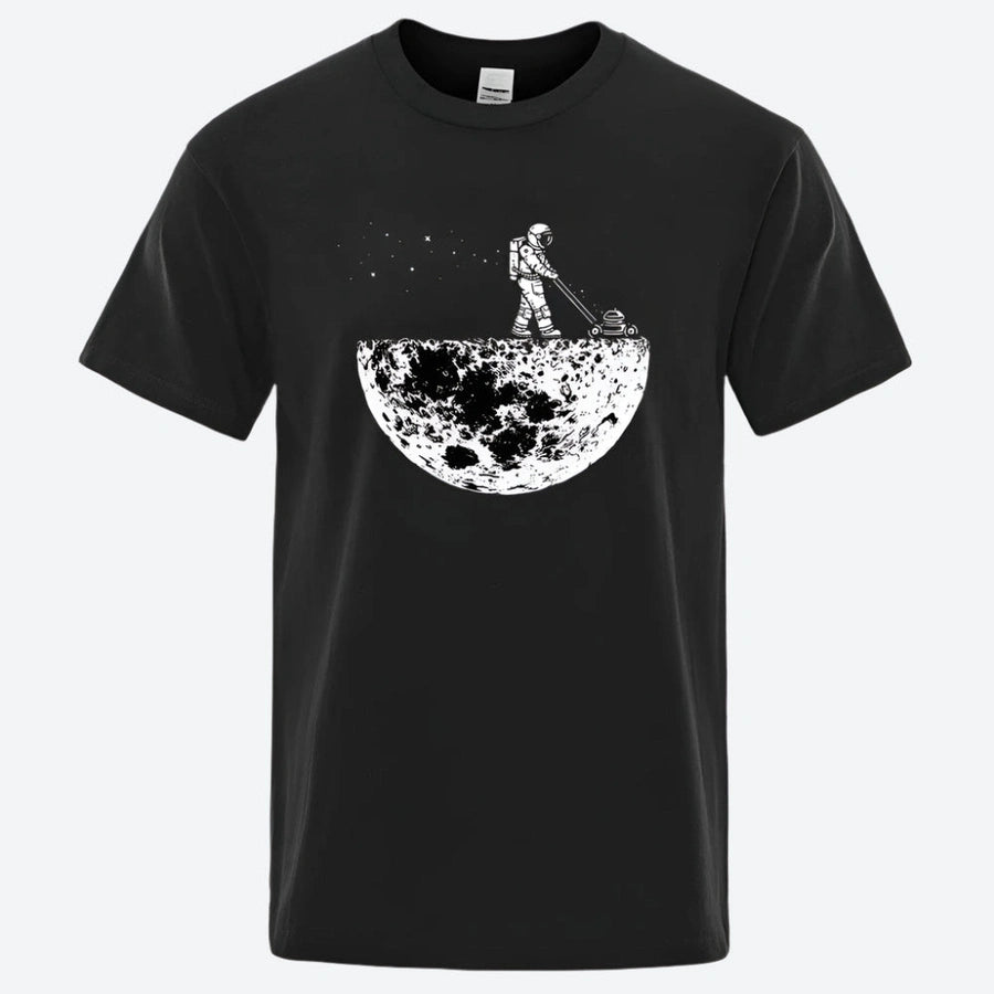 Humorous Astronaut Moon Graphic T-Shirts