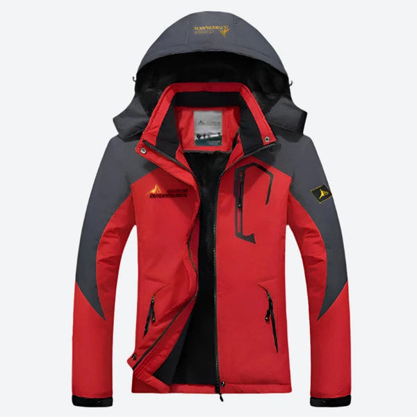 Insulated Waterproof Hooded Hiking Jackets