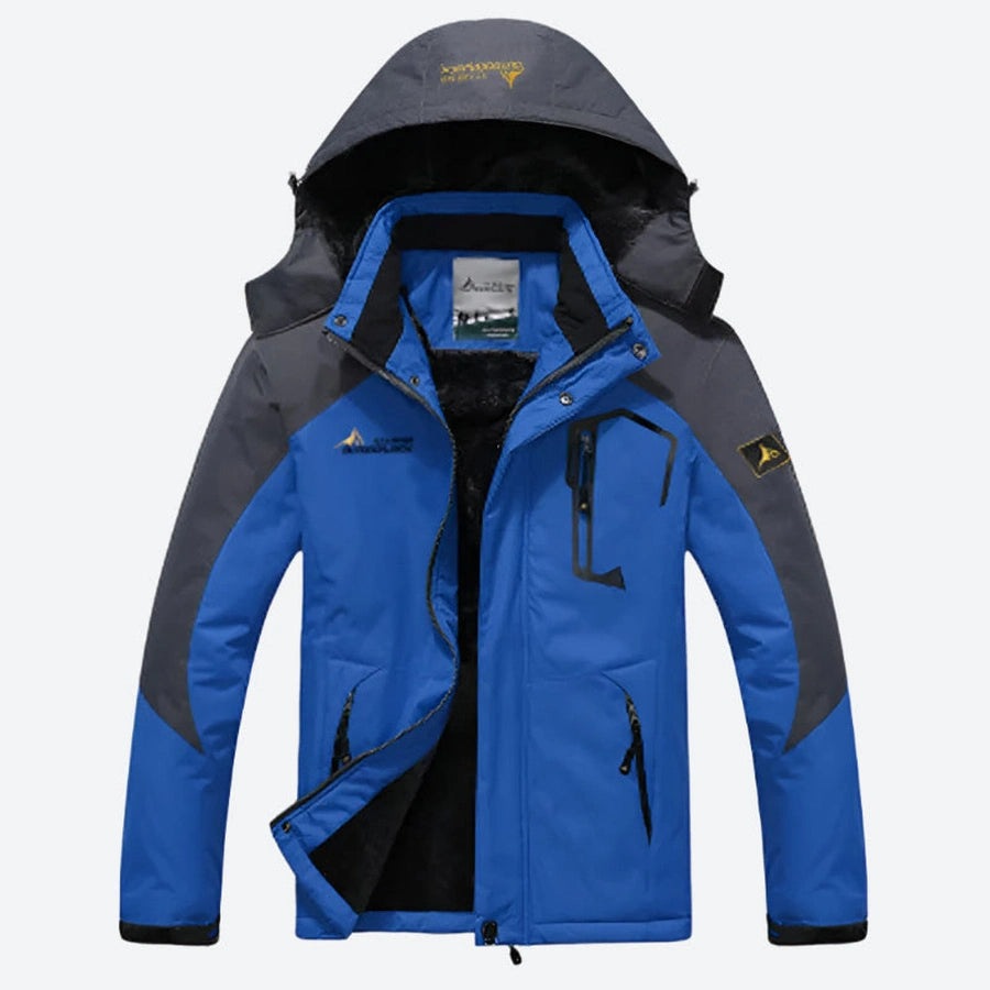 Insulated Waterproof Hooded Hiking Jackets