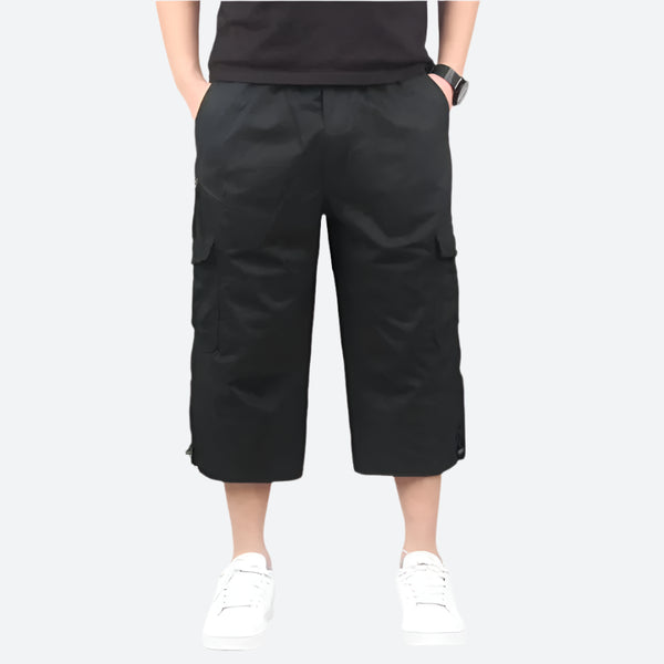 Lightweight Cargo Knee-Length Shorts