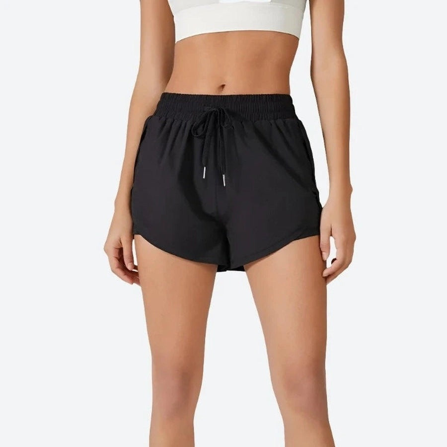 Lightweight Quick-Dry Elastic Waist Shorts