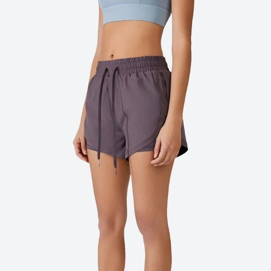 Lightweight Quick-Dry Elastic Waist Shorts