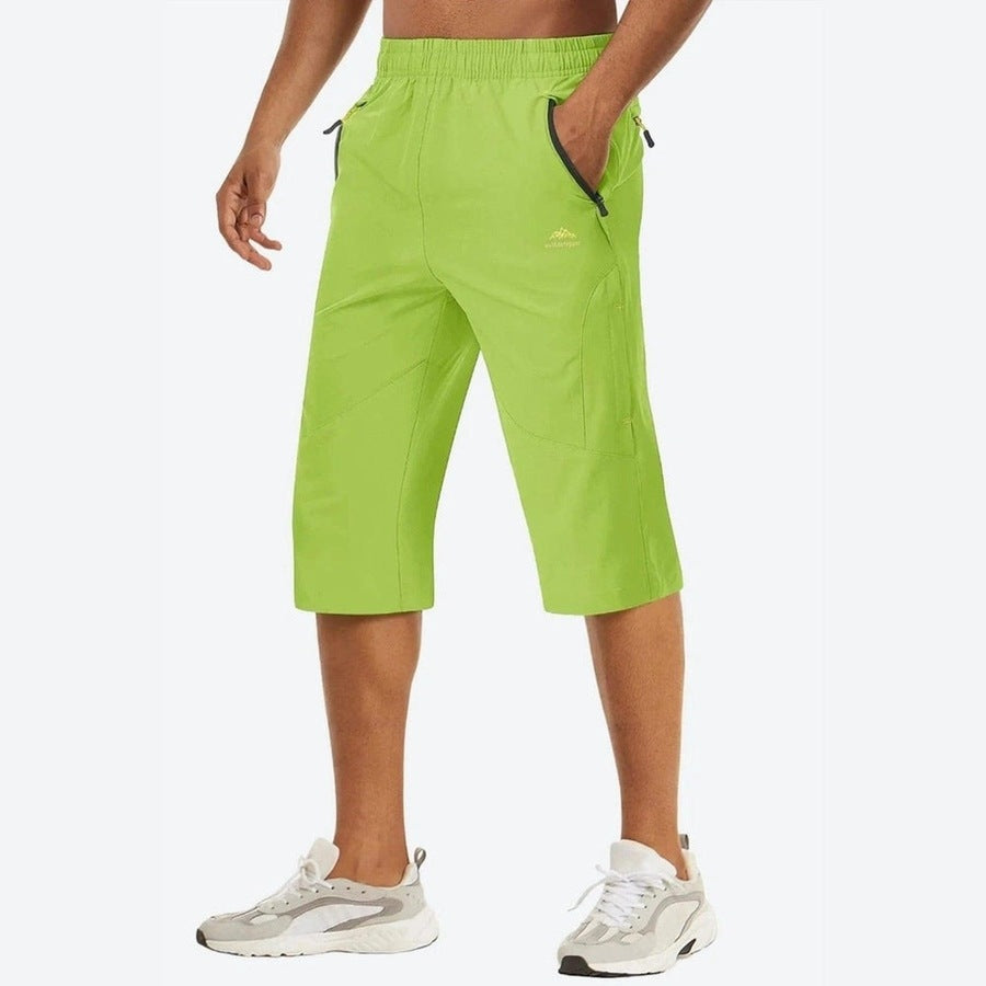 Lightweight Quick-Dry Sports Capri Pants