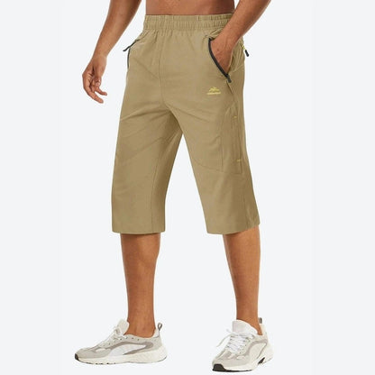 Lightweight Quick-Dry Sports Capri Pants