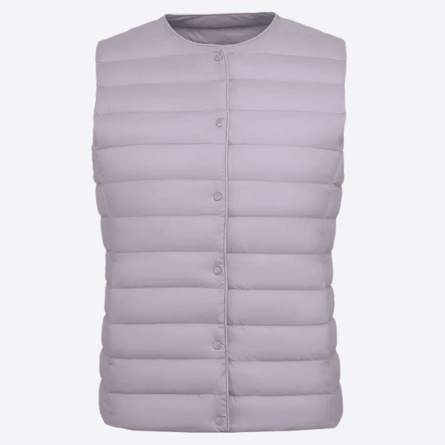 Lightweight Sleeveless Puffer Vest Jackets