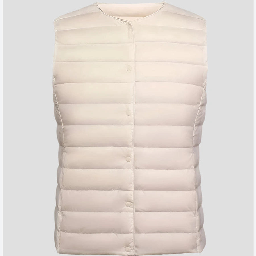 Lightweight Sleeveless Puffer Vest Jackets