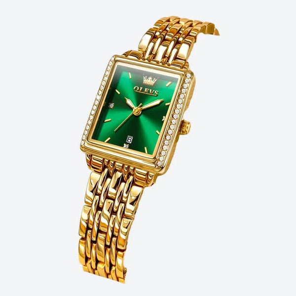 Luxury Square Dial Diamond Wrist Watches