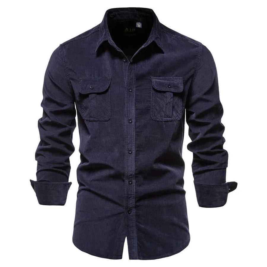 Military-Style Long-Sleeve Utility Shirts