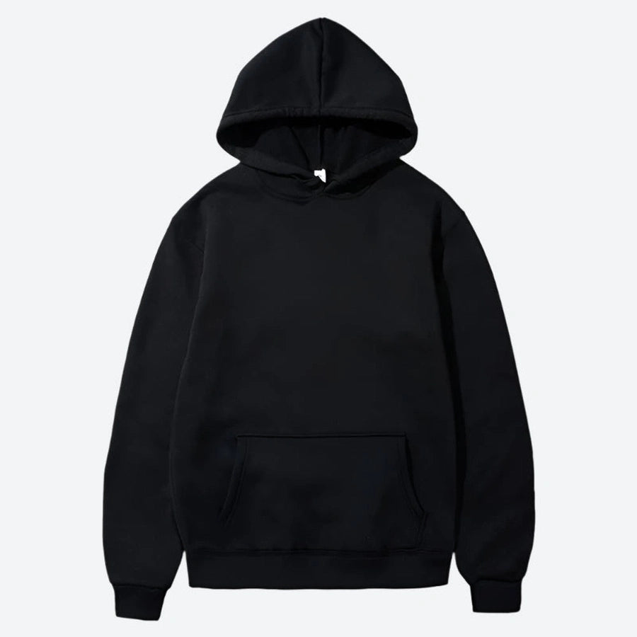 Minimalist Plain Oversized Hooded Sweatshirts