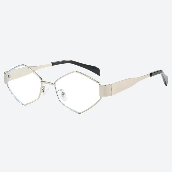 Modern Geometric Frame Blue Light Glasses