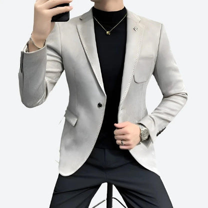 Modern Slim Fit Men's Blazer Jackets