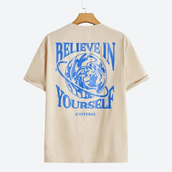 Motivational Graphic Relaxed Fit T-Shirts