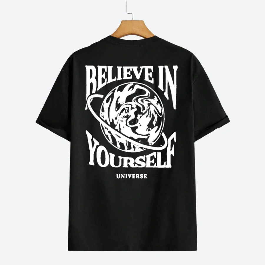 Motivational Graphic Relaxed Fit T-Shirts