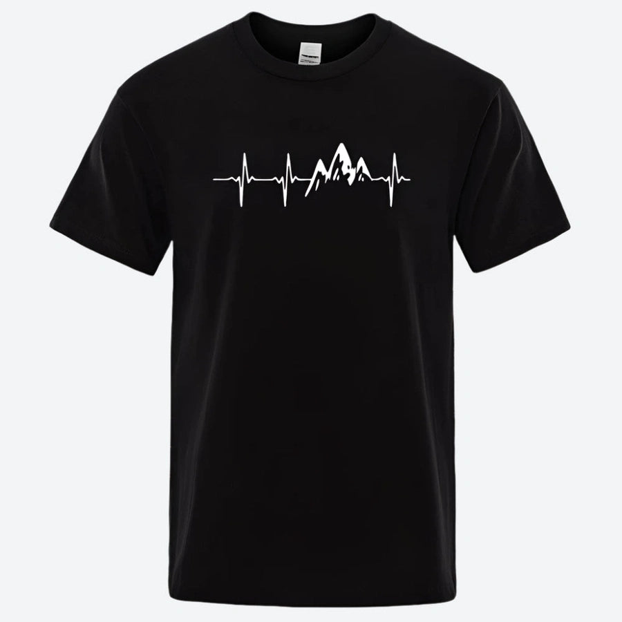 Mountain Heartbeat Graphic T-Shirts