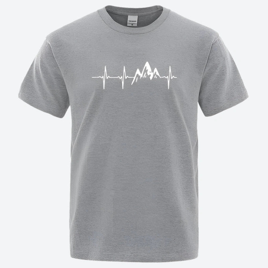 Mountain Heartbeat Graphic T-Shirts