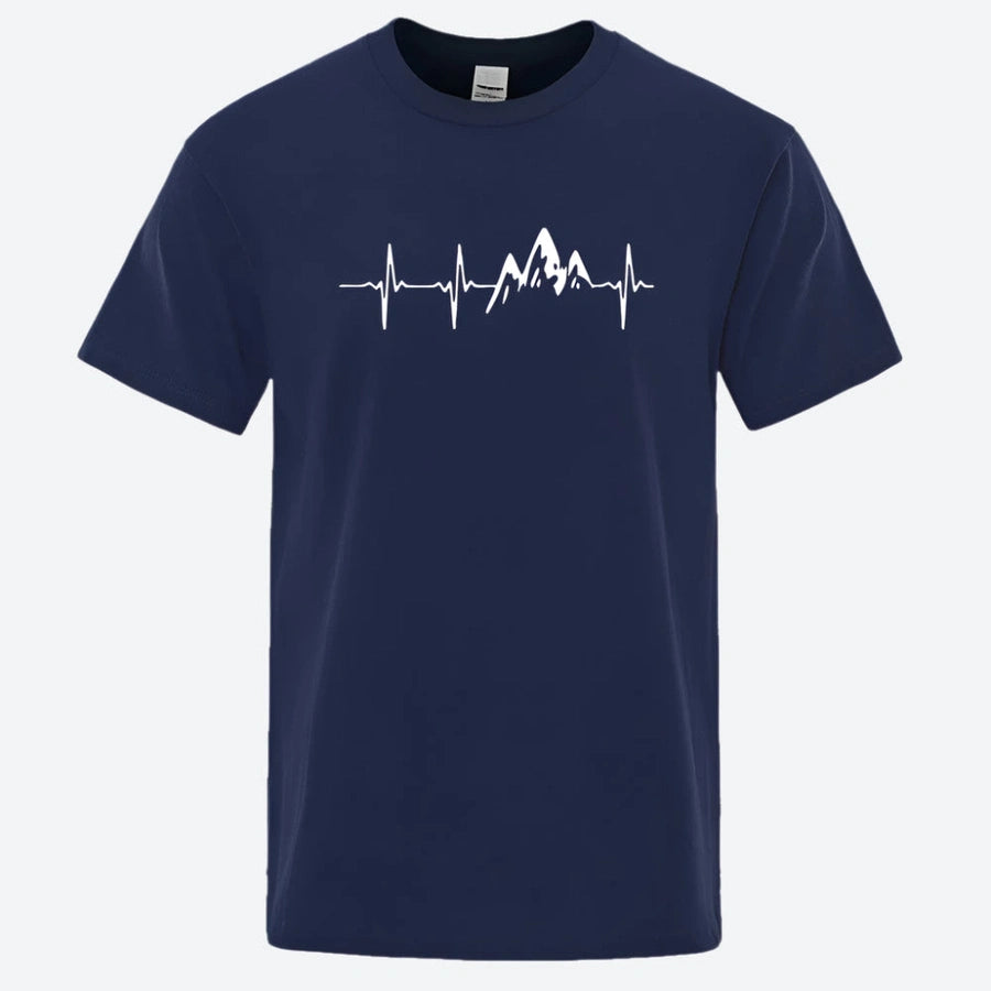 Mountain Heartbeat Graphic T-Shirts