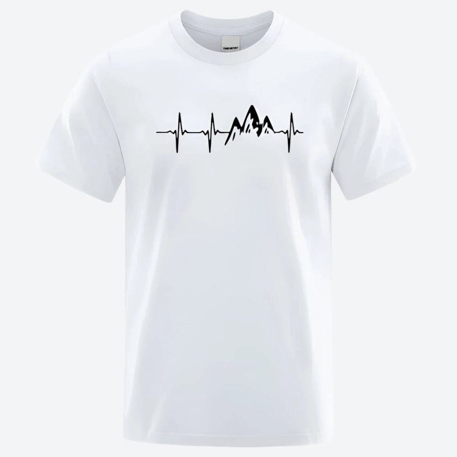 Mountain Heartbeat Graphic T-Shirts