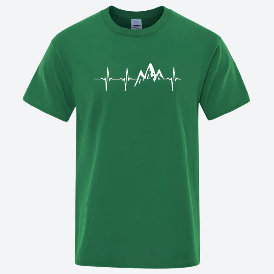 Mountain Heartbeat Graphic T-Shirts