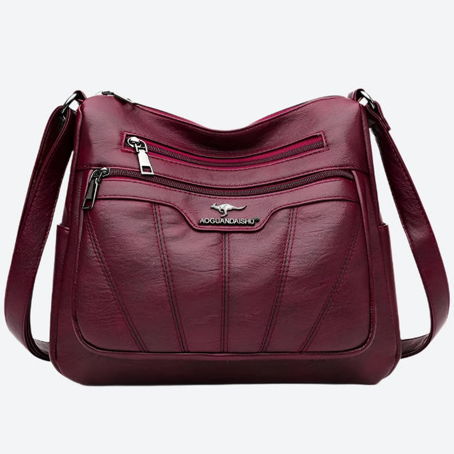 Multi-Pocket Crossbody Shoulder Handbags