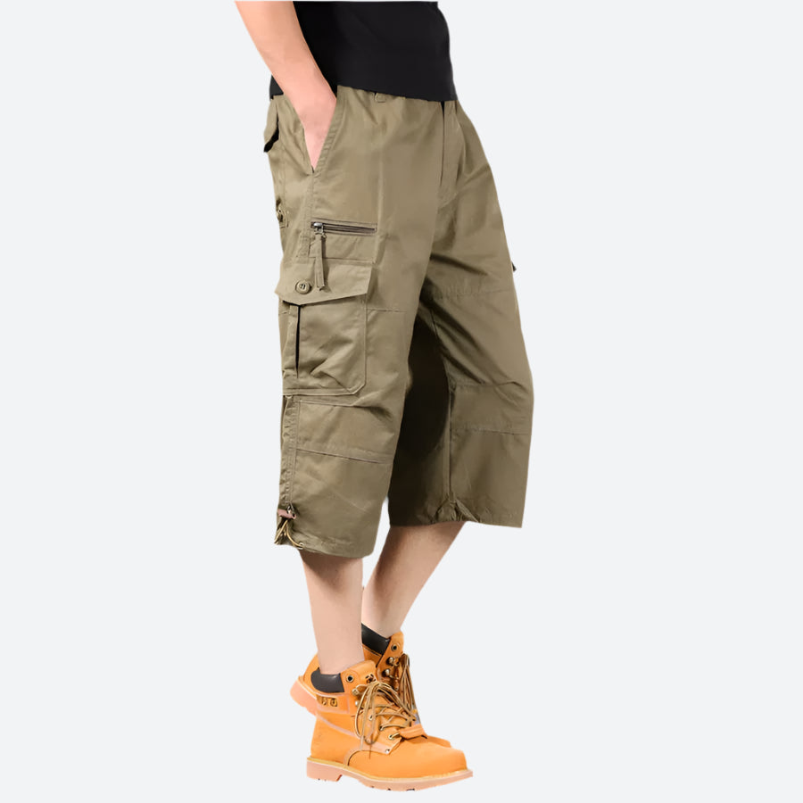 Outdoor Cargo Knee-Length Shorts