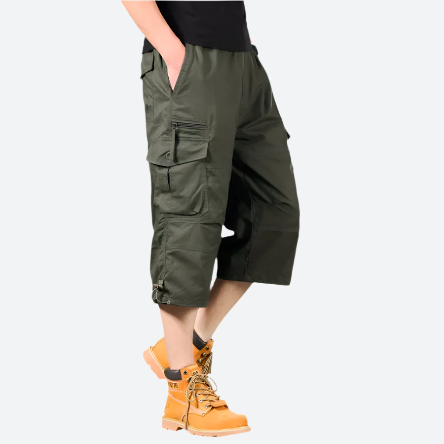 Outdoor Cargo Knee-Length Shorts