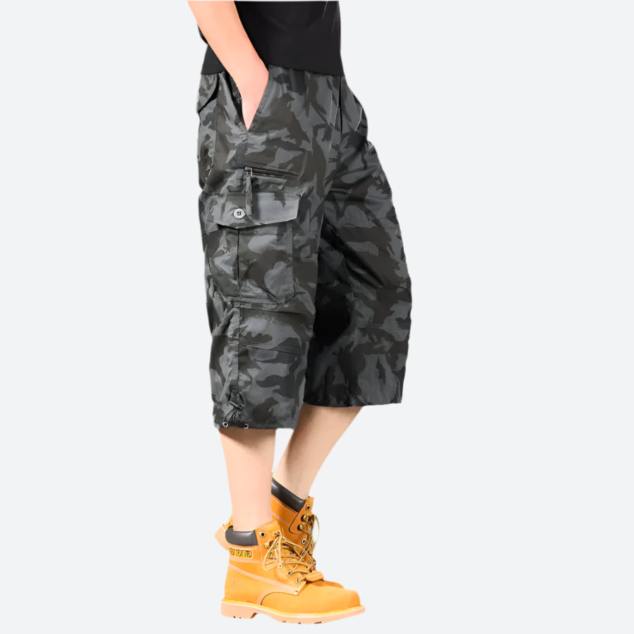 Outdoor Cargo Knee-Length Shorts