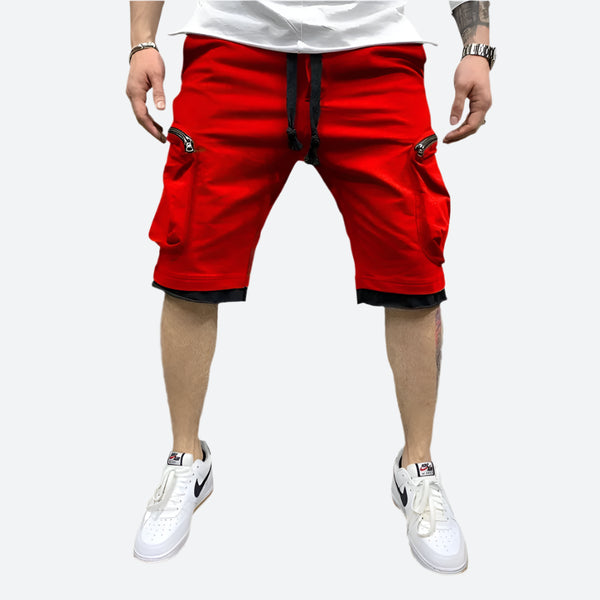 Regular Fit Cargo Pocket Streetwear Shorts