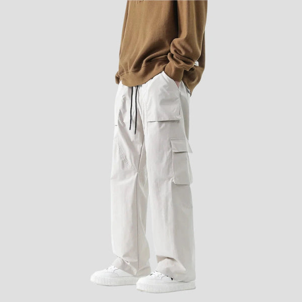 Relaxed Fit Multi-Pocket Cargo Pants